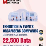 22500 Companies - Exhibition & Events Organizers, Stall Fabricator & Design & Other Event Service Providers Data - In Excel Format