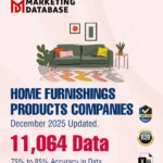 11,064 Companies - Home Furnishings Products & Materials (Mattresses, Bed Sheets, Towels, Curtains, Pillow, Carpet, Blankets, Rugs, Mats Etc.) Data - In Excel Forma