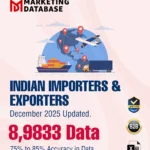89,833 Companies - Indian Importers & Exporters (All Trades) Data - In Excel Format